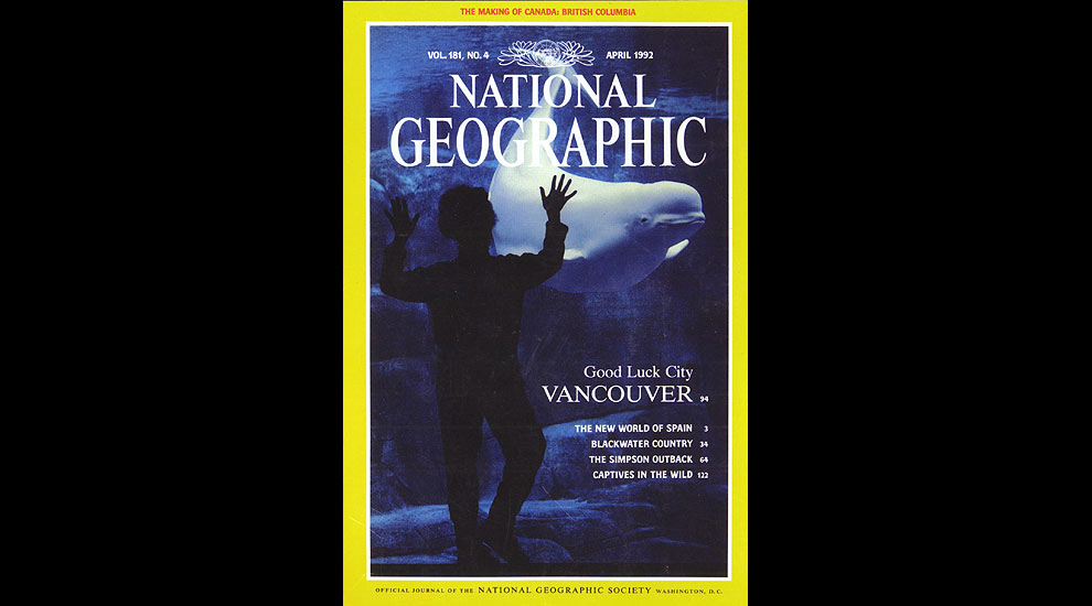 April 1992 Nation Geographic Cover