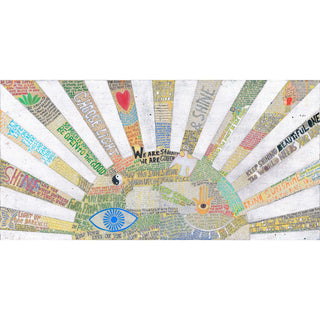 Choose Light (White) - Art Print